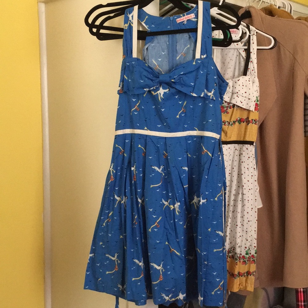 Modcloth Trollied Dolly retro dress